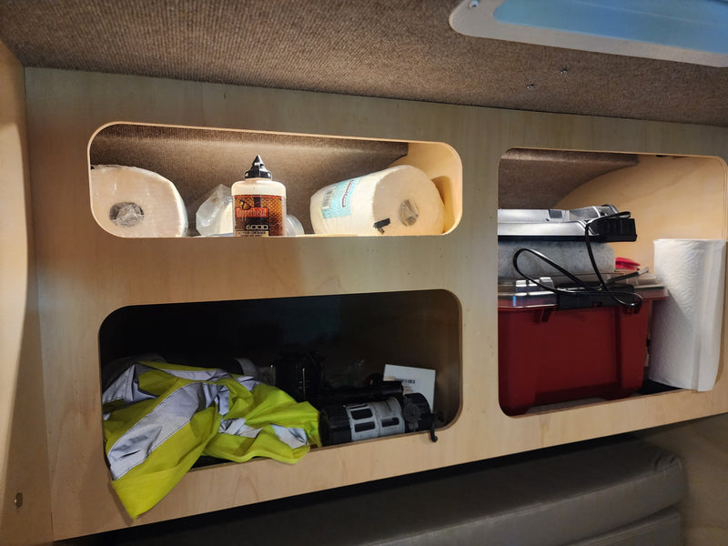  hitched to a grey GMC dually truck in a driveway. Ready for camping.|Explore the outdoors with this teardrop trailer & rooftop tent combo — photo 11