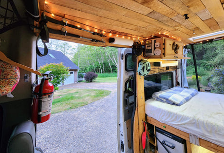 Bike ready & pet friendly, meet Envy the Nissan NV! A cozy adventure to-go.