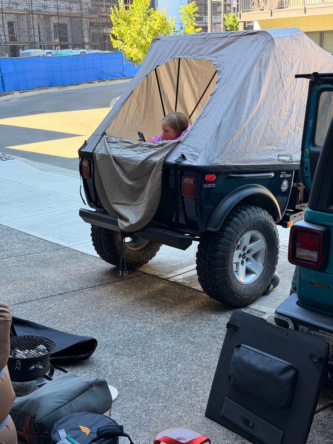 The Wander Wagon — Go-Anywhere Tentrax Adventure Trailer