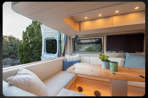 Faith — 4-Season Luxury Camper Van — Healthier by Design overland rental