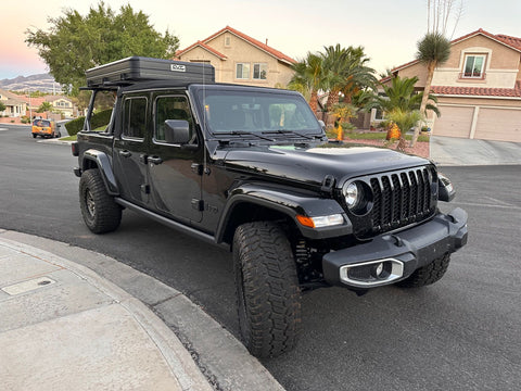 Jeep Gladiator Overland Adventure Rig Roof Top Tent and Camping Gear - CVT — photo 3