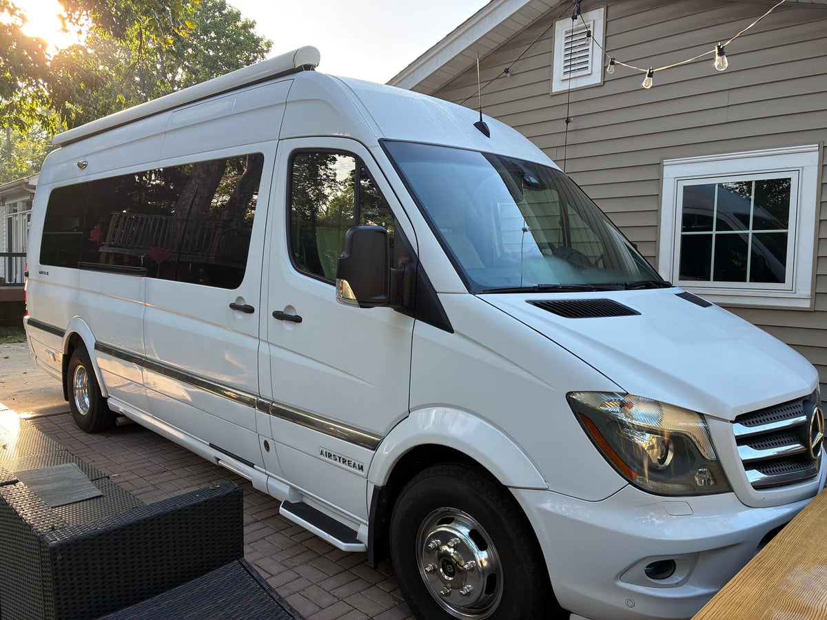 Airstream Mercedes Sprinter camper van for rv rental