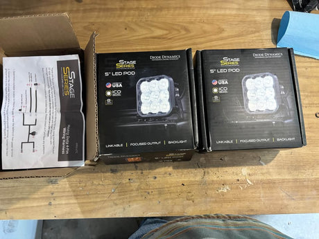Diode dynamics SS5 Sport series pod lights in Albuquerque, NM (photo 2)
