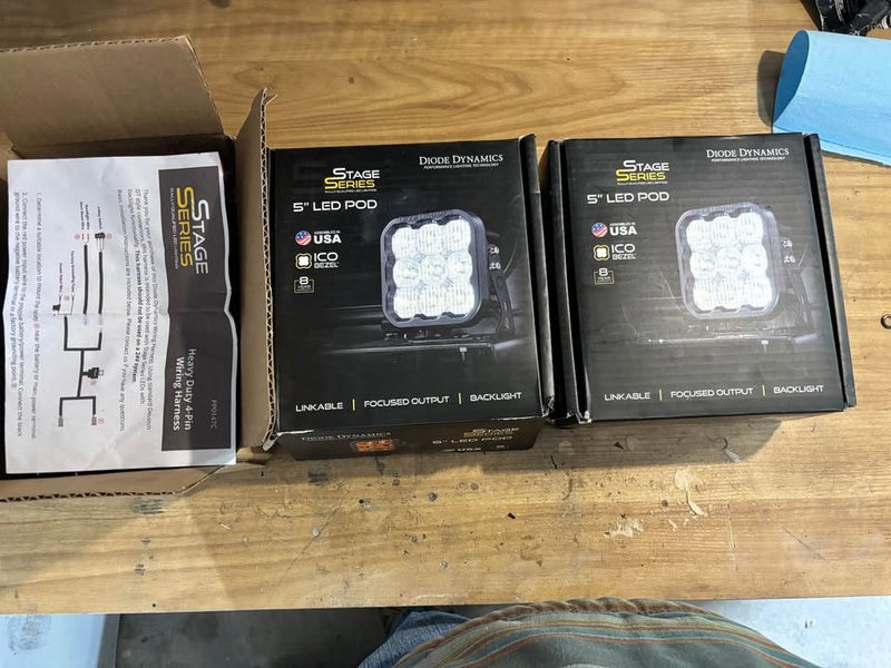 Diode dynamics SS5 Sport series pod lights in Albuquerque, NM (photo 2) — photo 2