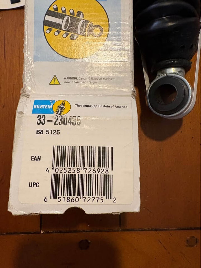 Bilstein shock absorbers. Set of two new in box — photo 2