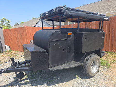 6x8 Custom Offroad Trailer overland rental