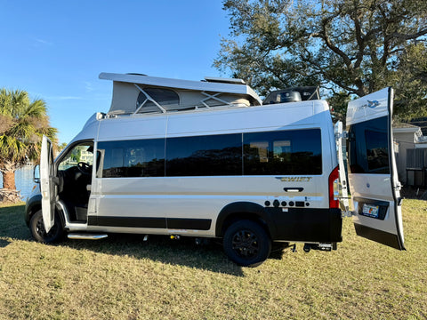 "Sunny" - Pop Top Class B Campervan · Sleeps 4 · Solar + Generator — photo 5