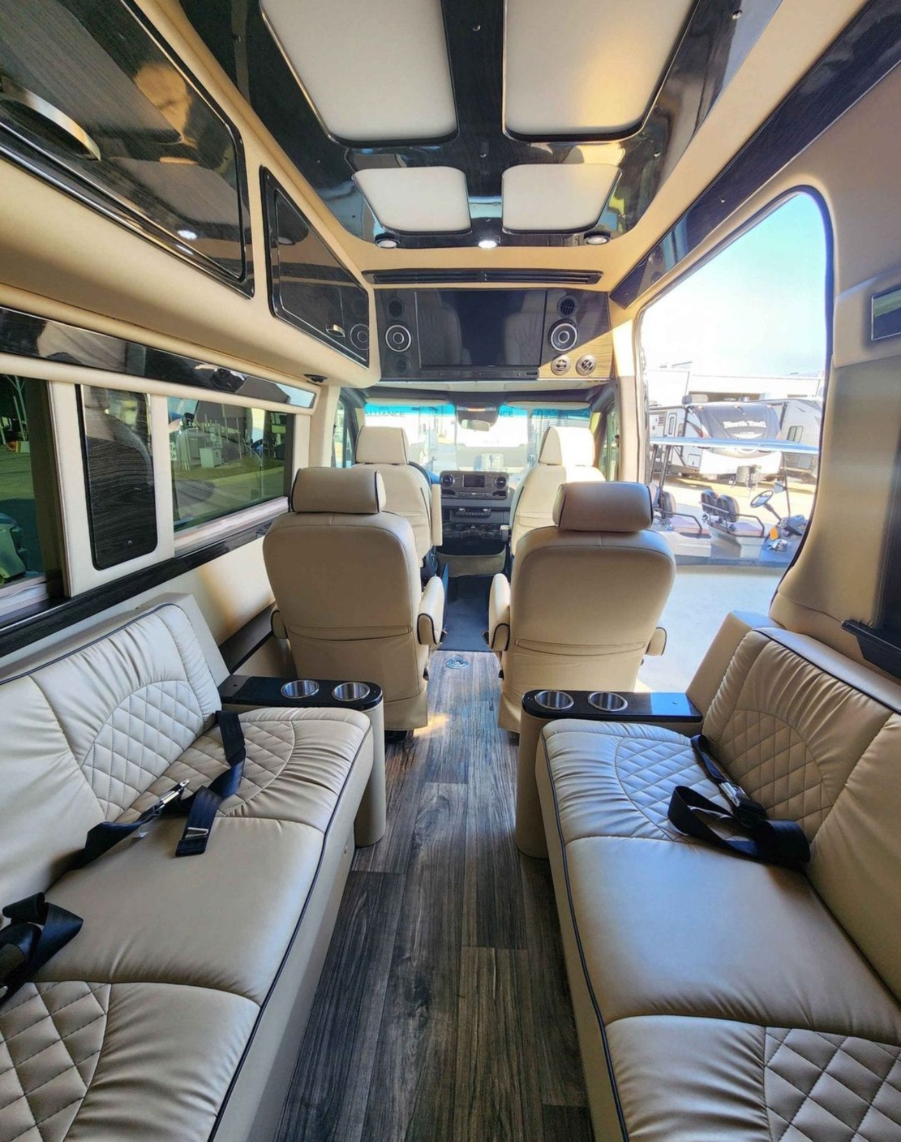  and modern design for comfortable travel.|Experience luxury in our RV rental! Spacious interior with comfortable — photo 2