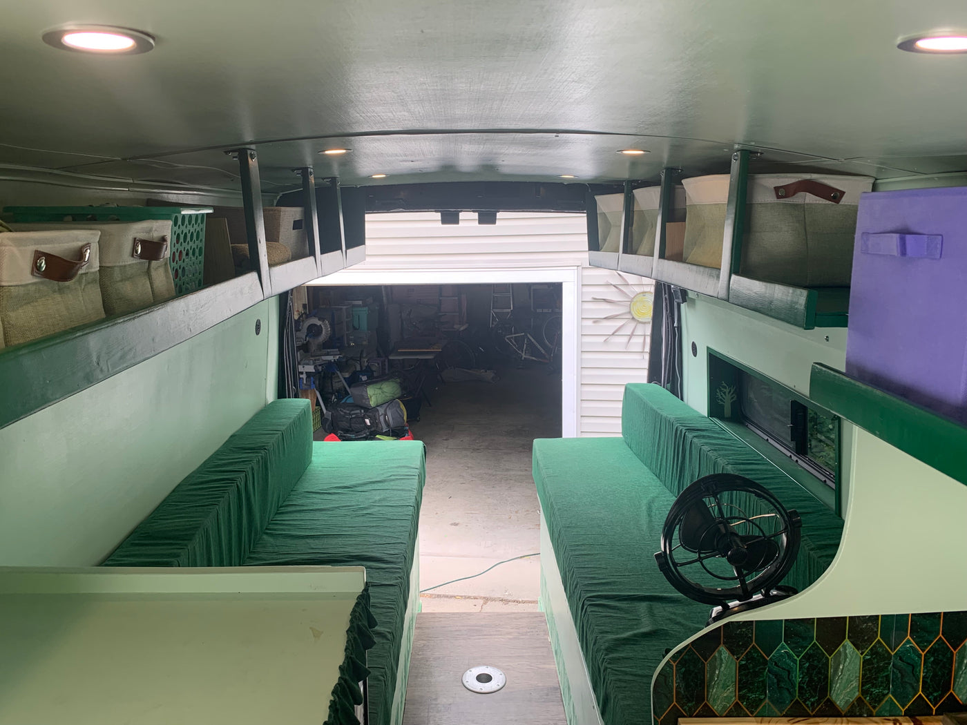 Green Machine  Custom Build - 2022 Ford Transit Adventure Van AWD — photo 9
