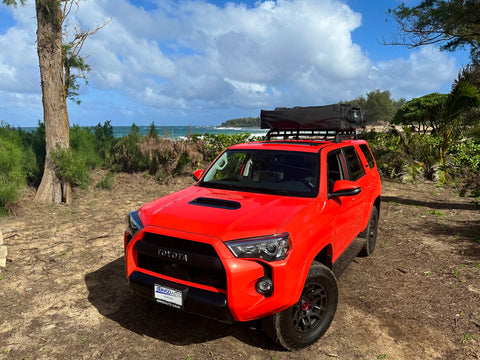 Camper Truck 2023 TRD PRO 4Runner Kauai Clementine — photo 2