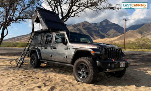 Jeep Gladiator Mojave by Easy Camping Maui overland rental