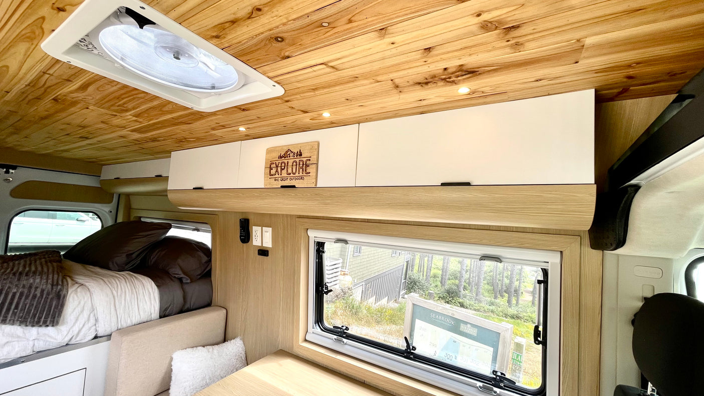 "Ramrod" 2022 Promaster, 3-4 days off grid! Hot shower! Luxury Amenities