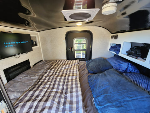 2024 Teardrop Camper Trailer | AC/Heater/TV/Water | Lightweight — photo 2