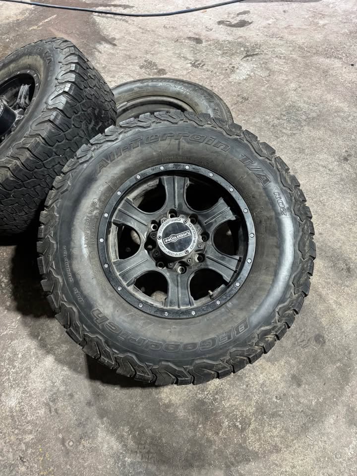BFGoodrich All-Terrain T/A KO2 Tires on Vision Off-Road Wheels - LT285/75R17 in San Francisco, CA (photo 2) — photo 2