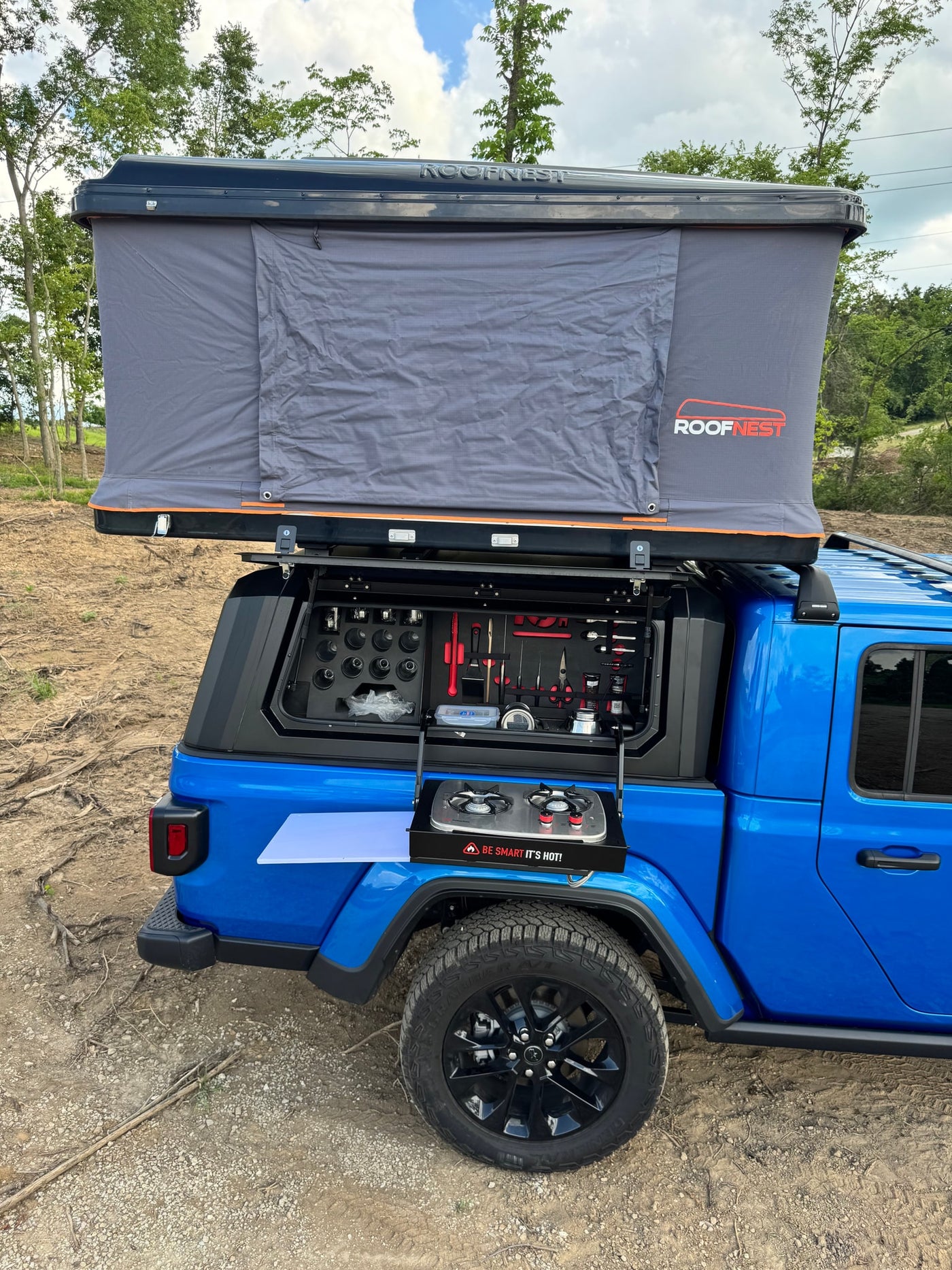  equipped for adventure with a Roofnest rooftop tent and a built-in outdoor kitchen — photo 16