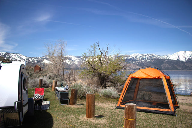  perfect for camping adventures.|Perfect RV rental getaway: Teardrop camper