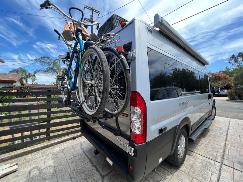  perfect for travel adventures.|Inside an RV rental: a wide-angle view of the front cabin — photo 16