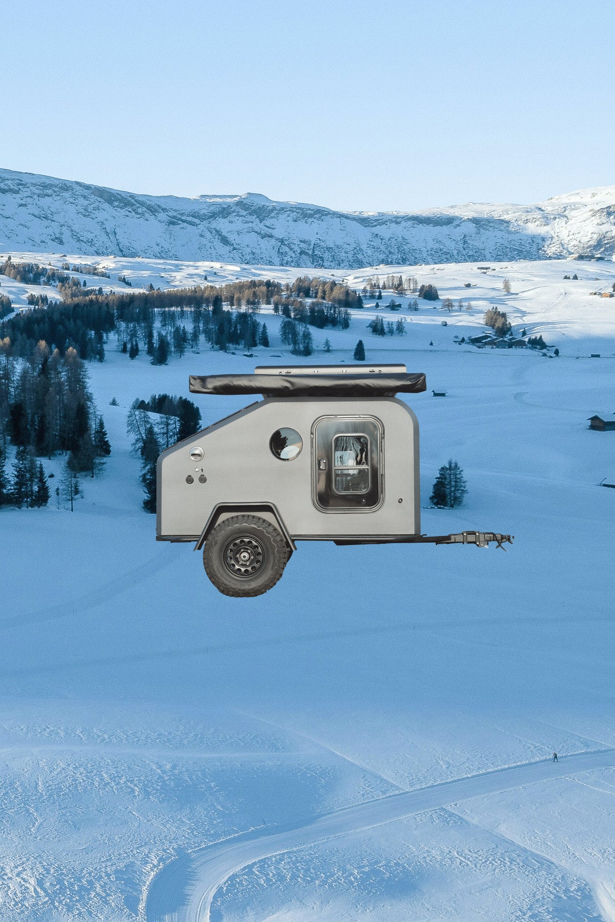 Four Person All-Electric 2024 Super-Powered Teardrop Trailer — photo 2