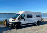 "Ramrod" 2022 Promaster, 3-4 days off grid! Hot shower! Luxury Amenities