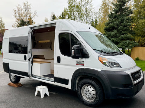Jean Claude Van Damme | Luxury Off-Grid Adventure Van overland rental