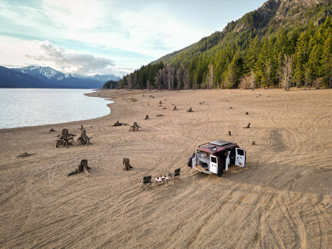 Maurice the Van | Cozy Off-Grid Camper w/ Solar & Kitchen overland rental