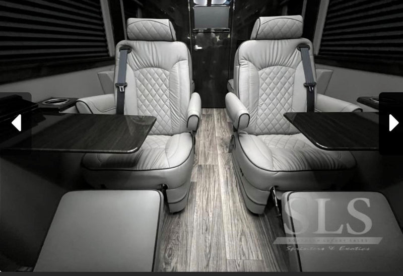  available for RV rental. Perfect for premium group travel.|Experience luxury! This RV rental boasts a plush interior with light — photo 3