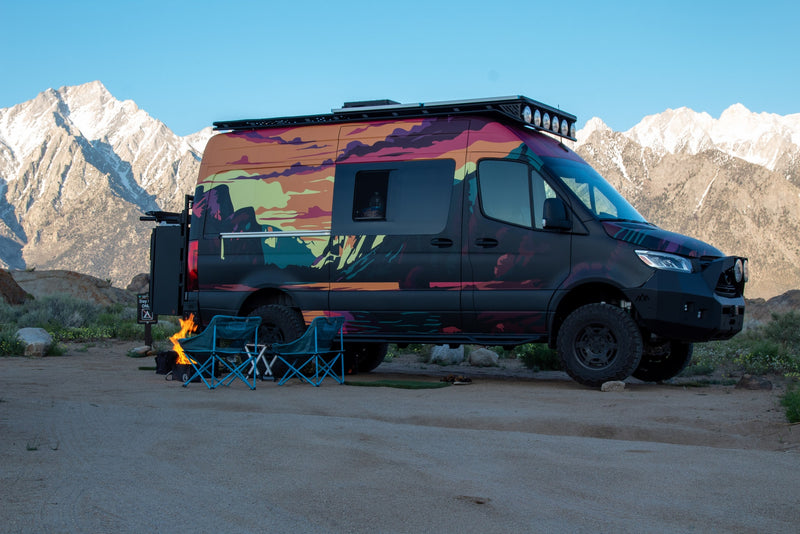 custom Sprinter **RV rental** van ready for off-road camping — photo 13