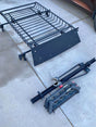 Gen1 Scion xB Yakima roof rack, Yakima basket,custom fairing, Yakima Raptor Bike mount, ski mount in Phoenix, AZ (photo 1)