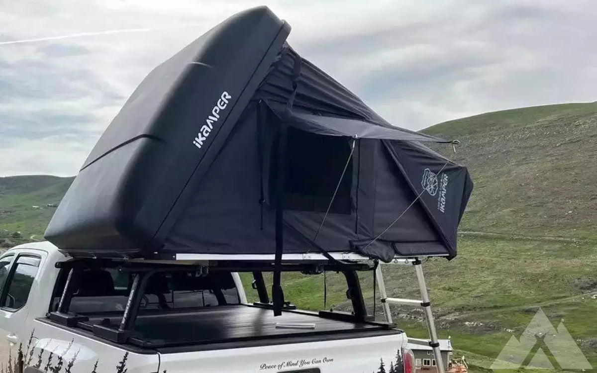 Yakima bed rack AND ikamper mini skycamp 3.0 — used rooftop tents for sale