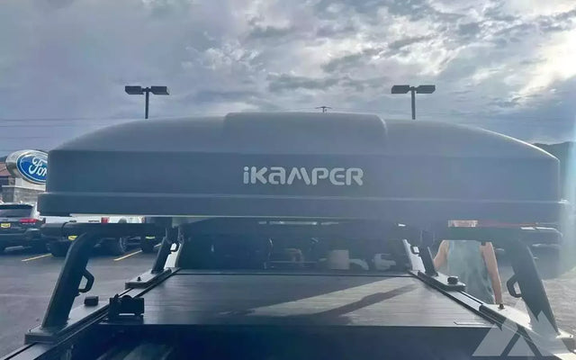 Yakima bed rack AND ikamper mini skycamp 3.0 — photo 3