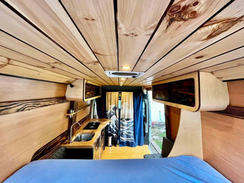 Handcrafted 2017 Ram High Roof Camper Build — photo 3