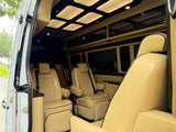 Luxury Mercedes Coach | Massage Chairs & Bathroom