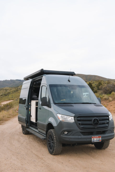 Storyteller: The Off-Road Sprinter - Seat/Sleep 4 + Heat/AC + Bunks overland rental