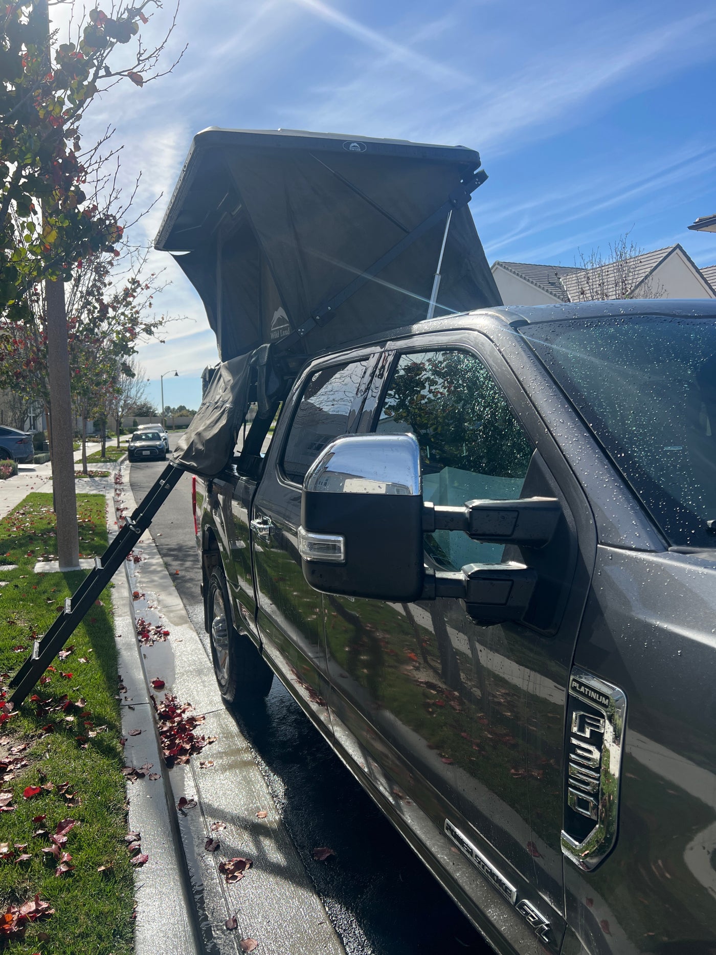 F350 Platinum with rooftop tent — photo 9