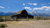 Explore Grand Teton's iconic barn & mountains with an RV rental. Perfect scenic drive past historic fences and stunning peaks.