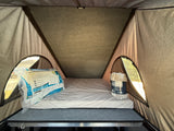 Prepare for comfort inside your RV rental: a plush mattress, cooling pillows, and a soft Sherpa blanket for great sleeps.