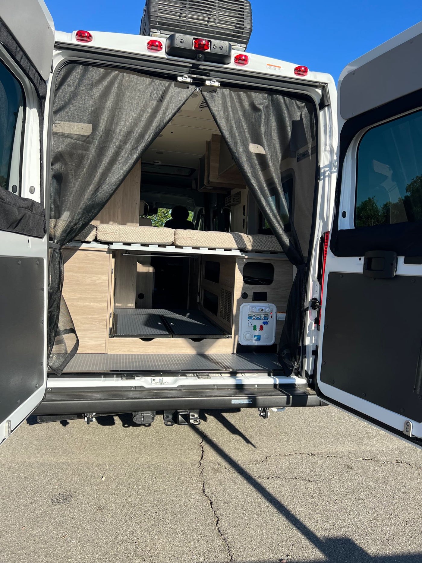  compact shower in an RV rental — photo 15