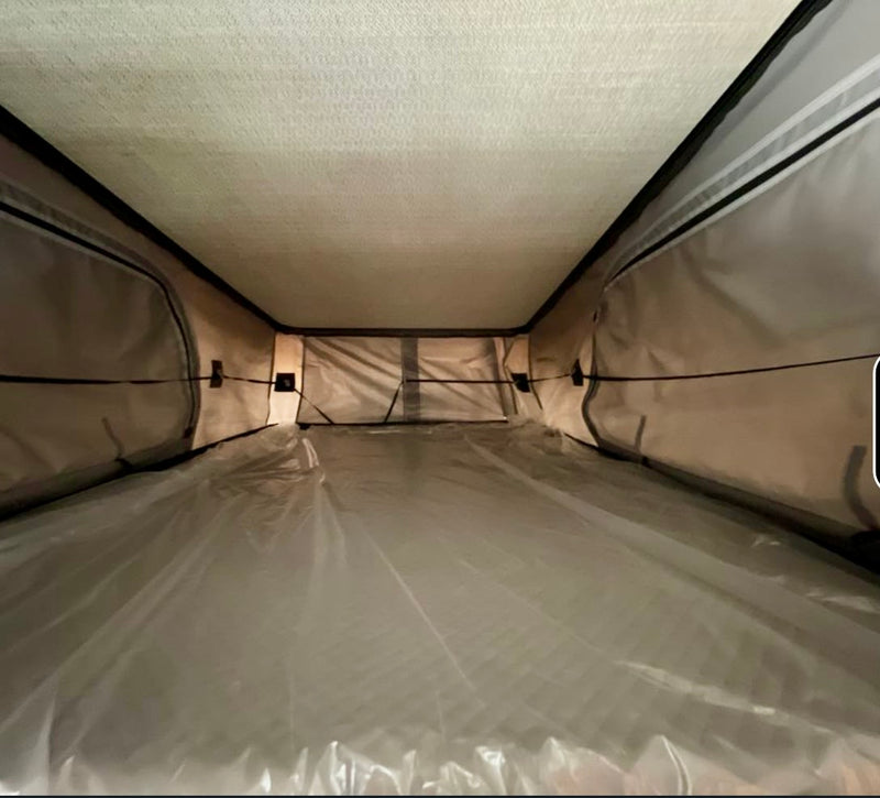  and smart storage solutions.|Explore this compact RV rental shower/bathroom. Features a shower head — photo 19
