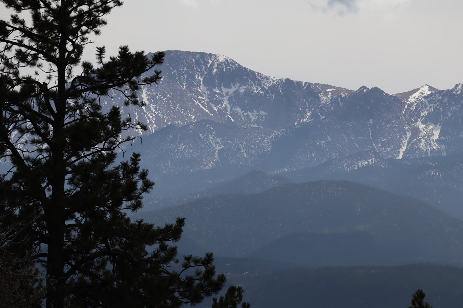 Experience stunning snow-capped mountains & pine forests. An RV rental lets you wake up to views like this!
