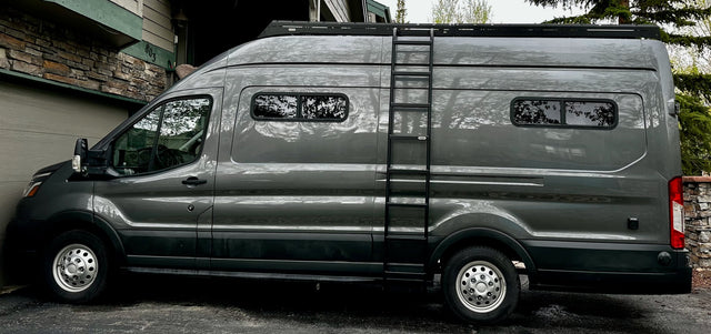 Luxury 2023 Ford Transit Camper – Off-Grid Ready with Solar & AC — photo 2
