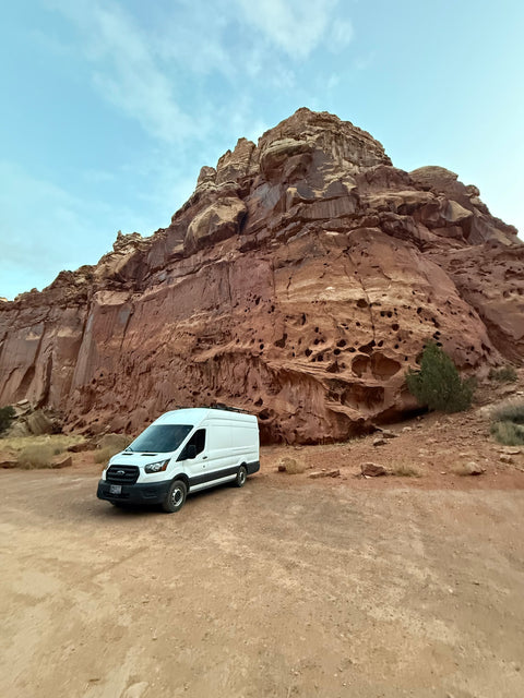 Toad the Travelin' Transit - Ford Transit w/ large garage — photo 3