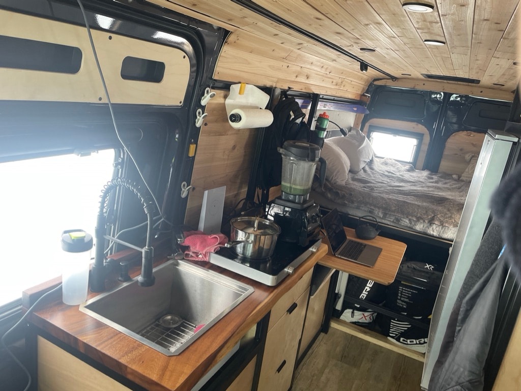  and fridge for on-the-go living.|Experience adventure with this sleek — photo 6