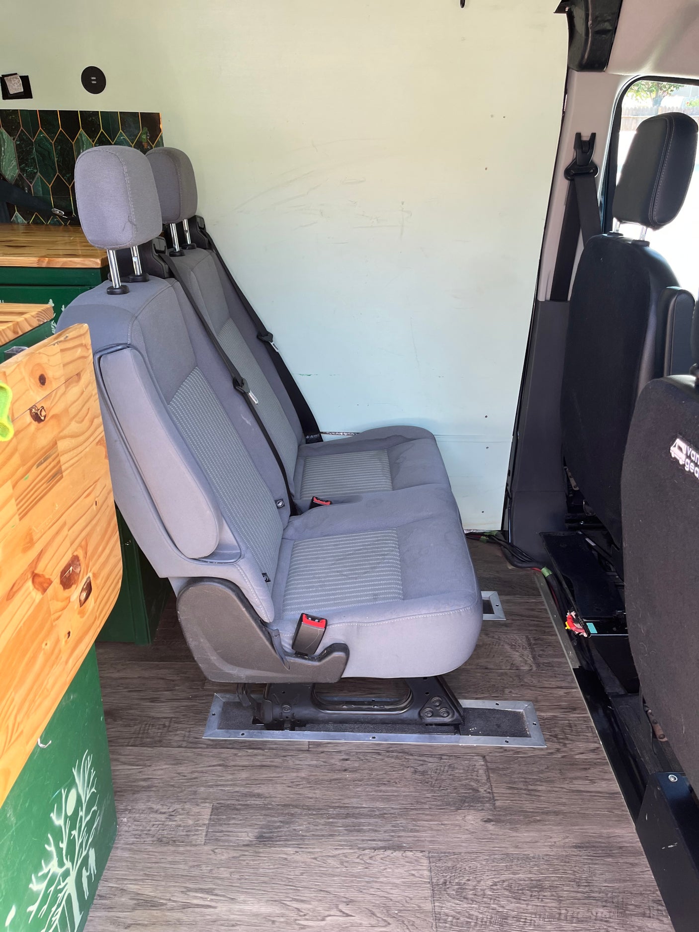 Green Machine  Custom Build - 2022 Ford Transit Adventure Van AWD