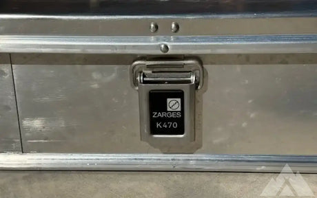 Zarges Aluminum Box with rack mounts - K470-40847 — used cases & cargo boxes for sale (photo 4)