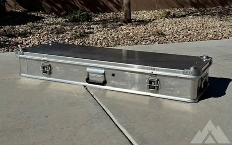 Zarges Aluminum Box with rack mounts - K470-40847 — used cases & cargo boxes for sale