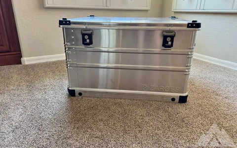 Zarges Aluminum Case With Wheels