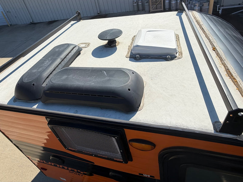  and fridge.|Inside this RV rental — photo 16