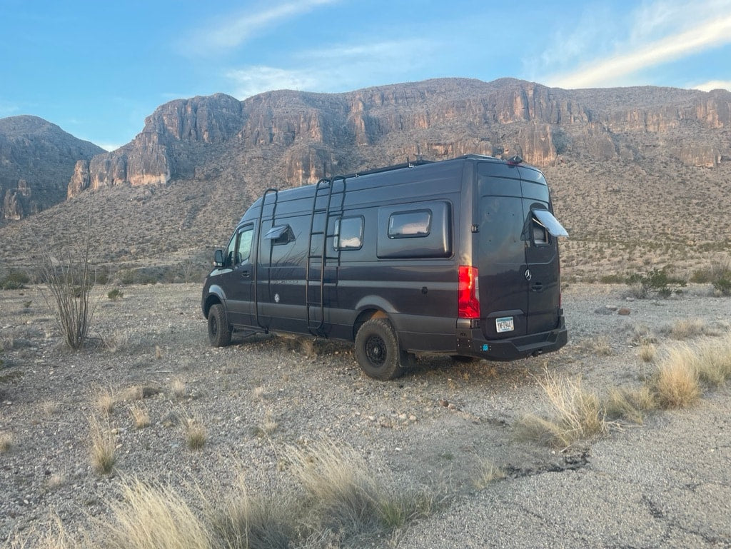  dark gray Mercedes Sprinter **RV rental** — photo 7