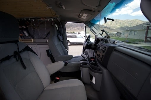 Herbie the 2009 Ford E350 camper van — photo 18