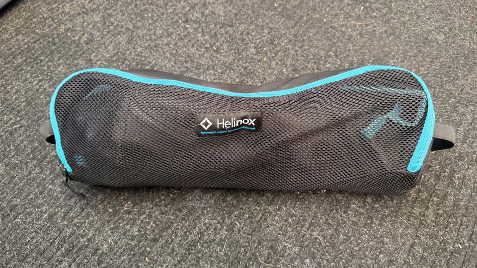 Helinox portable camping chair black and blue in Manhattan Beach, CA (photo 6) — photo 6